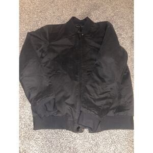 Lululemon Switch Over Men's Bomber Jacket Size Small Black Full Zip reversible